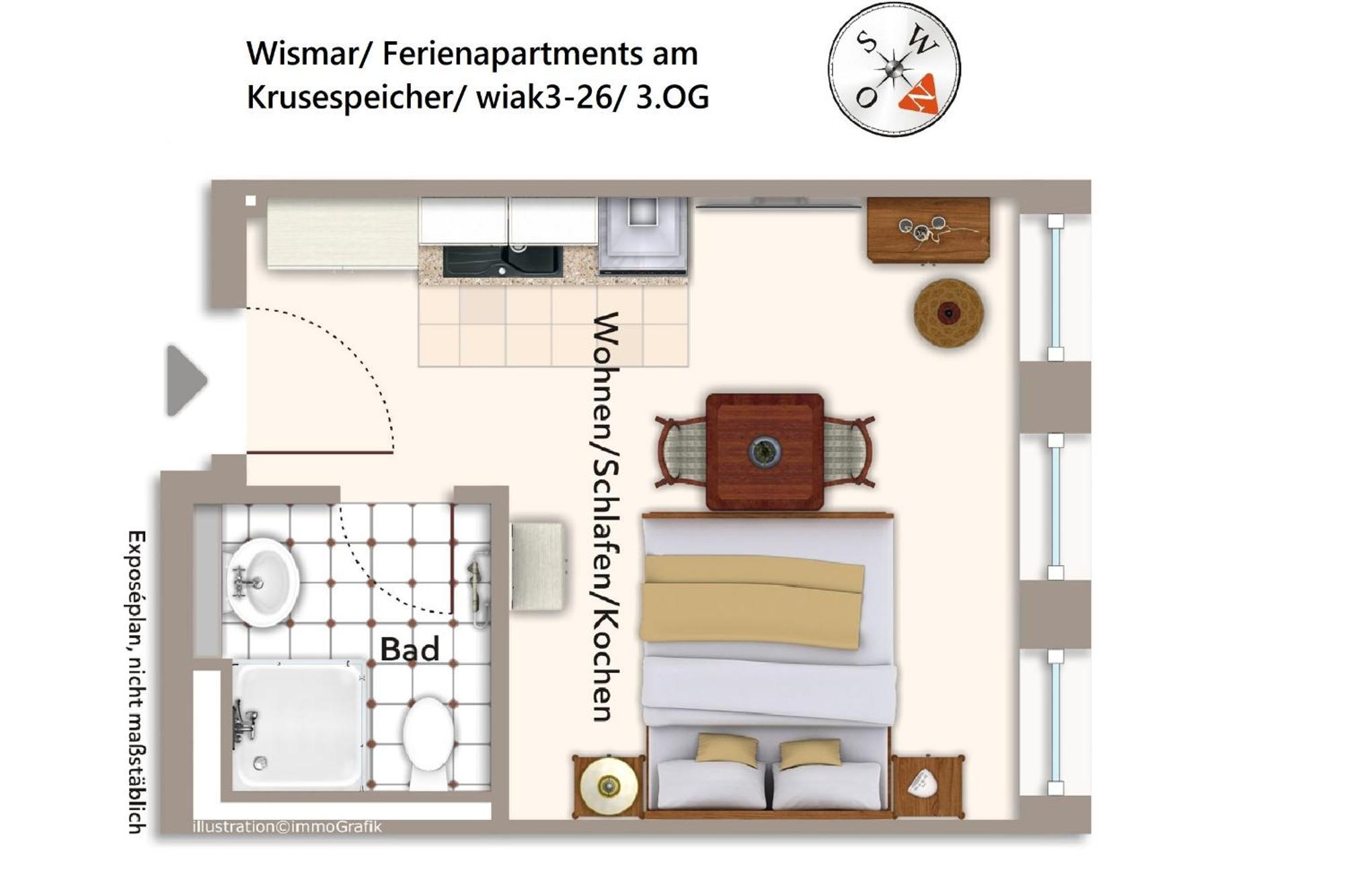 Ferienapartments Am Krusespeicher Ferienapartments Am Krusespeicher 3-26 Wißmar Exteriér fotografie